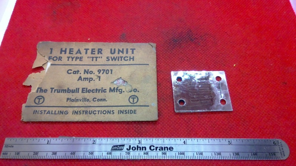 GENERAL ELECTRIC  9701 HEATER ELEMENT/OVERLOAD