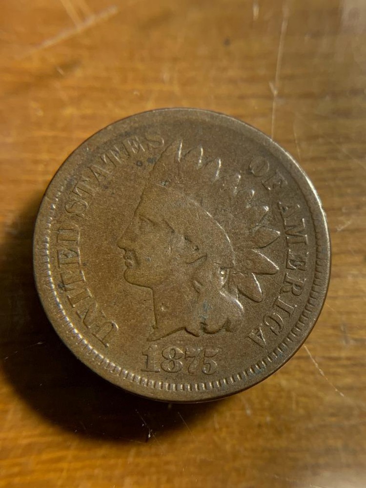 1875 Indian Head Cent Good Condition SKU# 34347