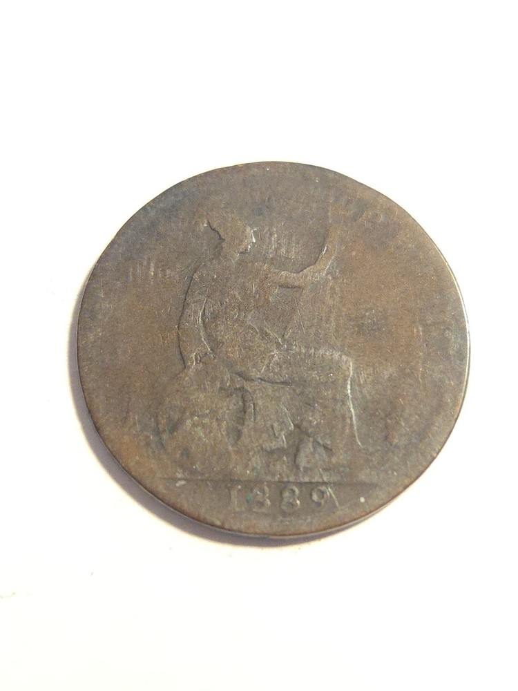 1889 Great Britain Half Penny BT348