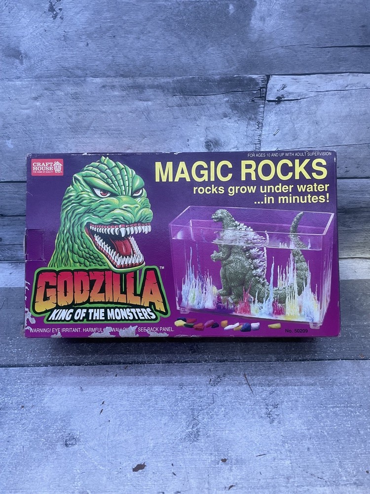Craft House Godzilla Magic Rocks Released In (1995) (never used)