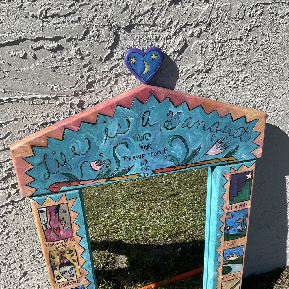 Sticks 1995 Mirror 24” X 41”