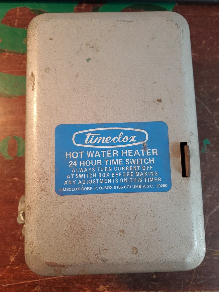 Vintage Timeclox T-250 24 Hour Dial Time Switch (CX24F)