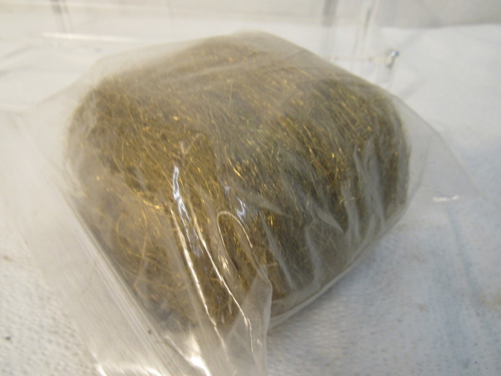 Rogue River Tools Brass Wool Skein/Wad 3.5oz Fine Grade