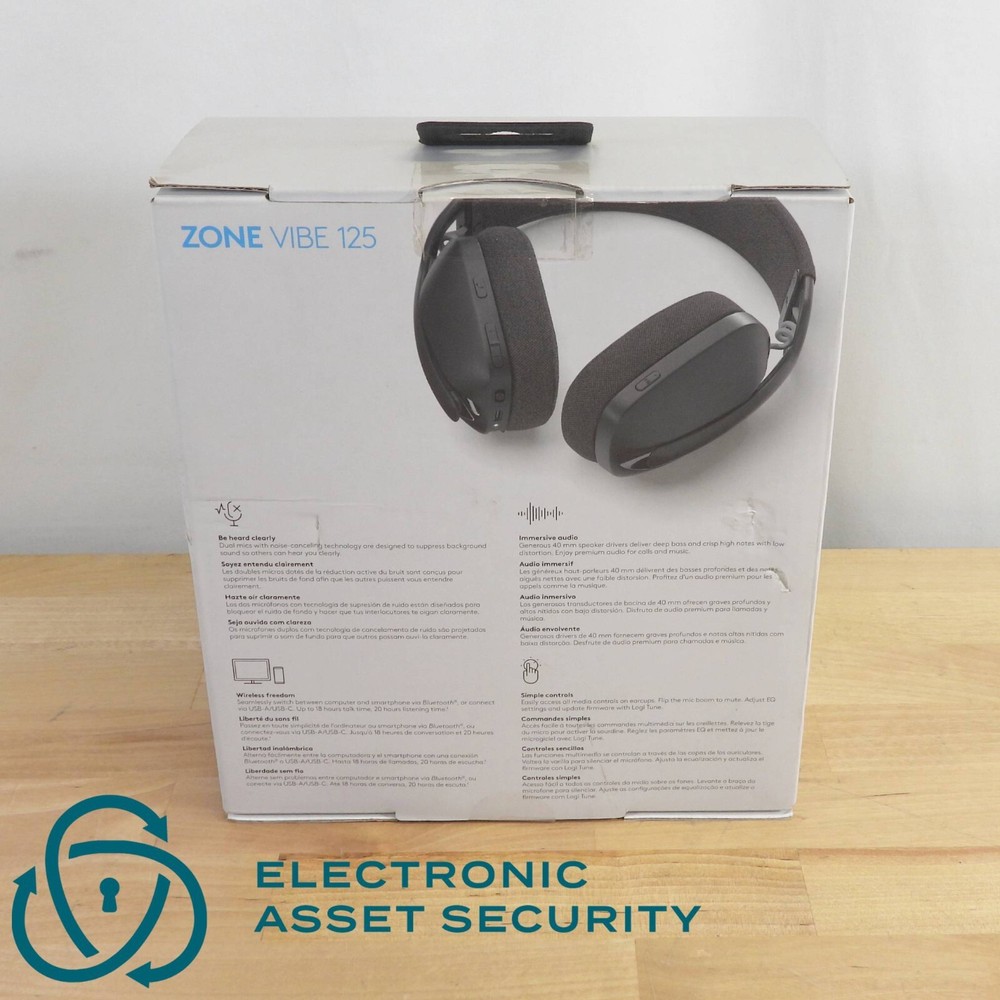 Logitech Zone Vibe 125 wireless headphones