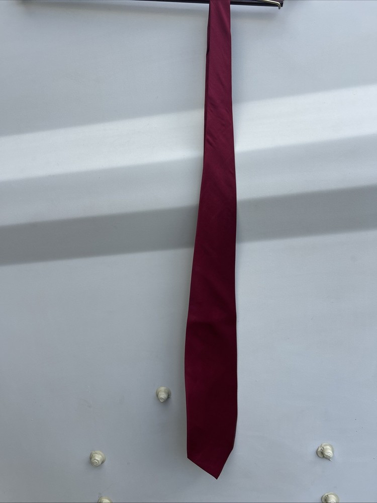 Robert Stock Red Silk Classic Tie