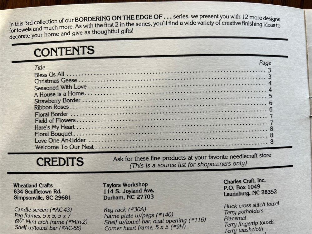 Graph It Arts Bordering On Basketliners & bordering on edge Cross Stitch Pattern