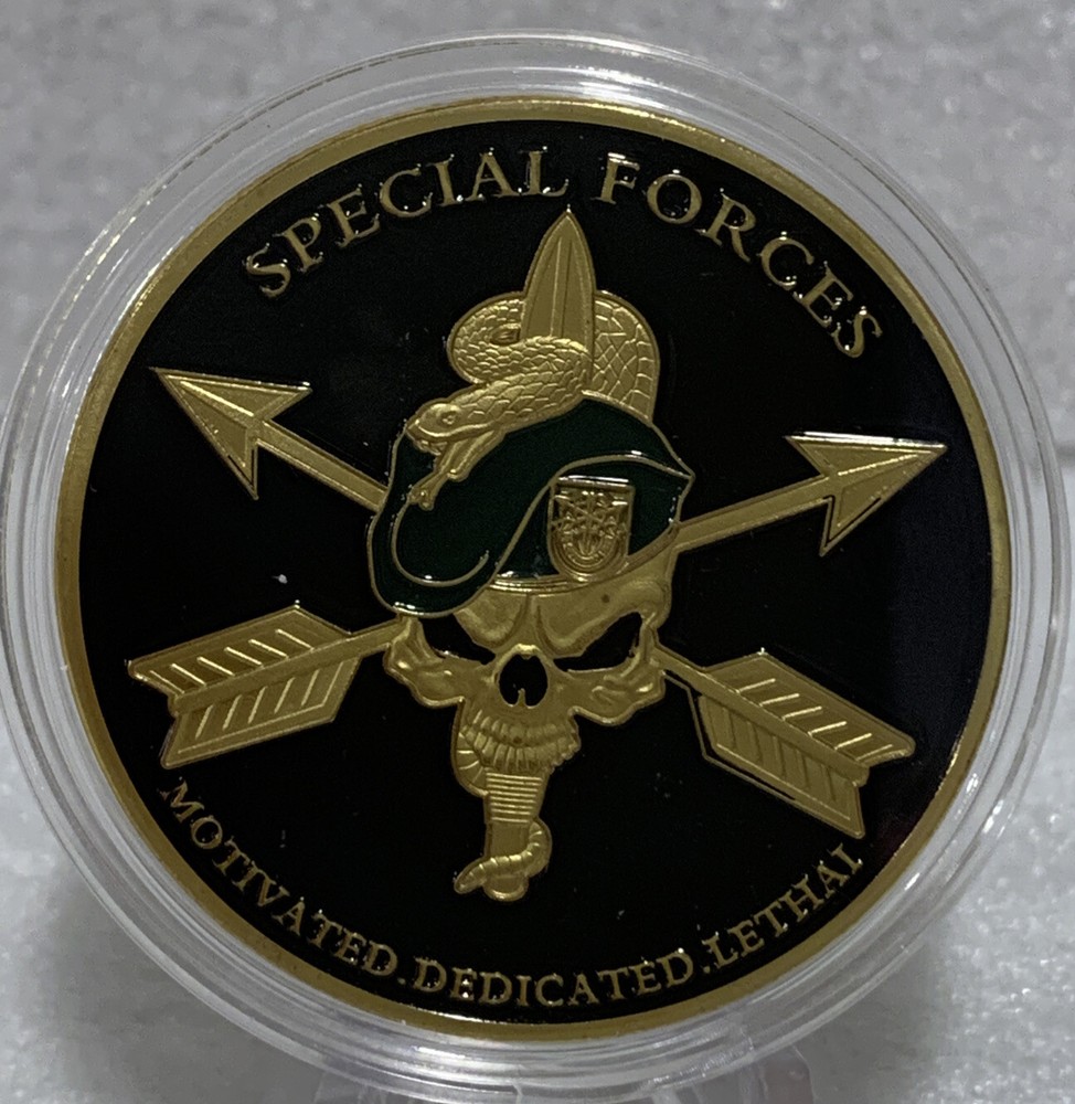 * US Army Special Forces Command Military Army Challenge Coin