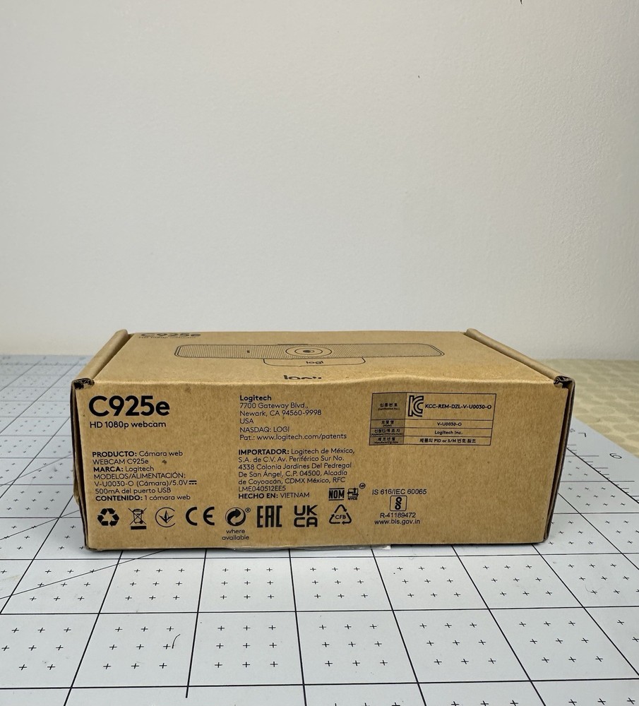 New (Open Box) Logitech C925e BUSINESS WEBCAM