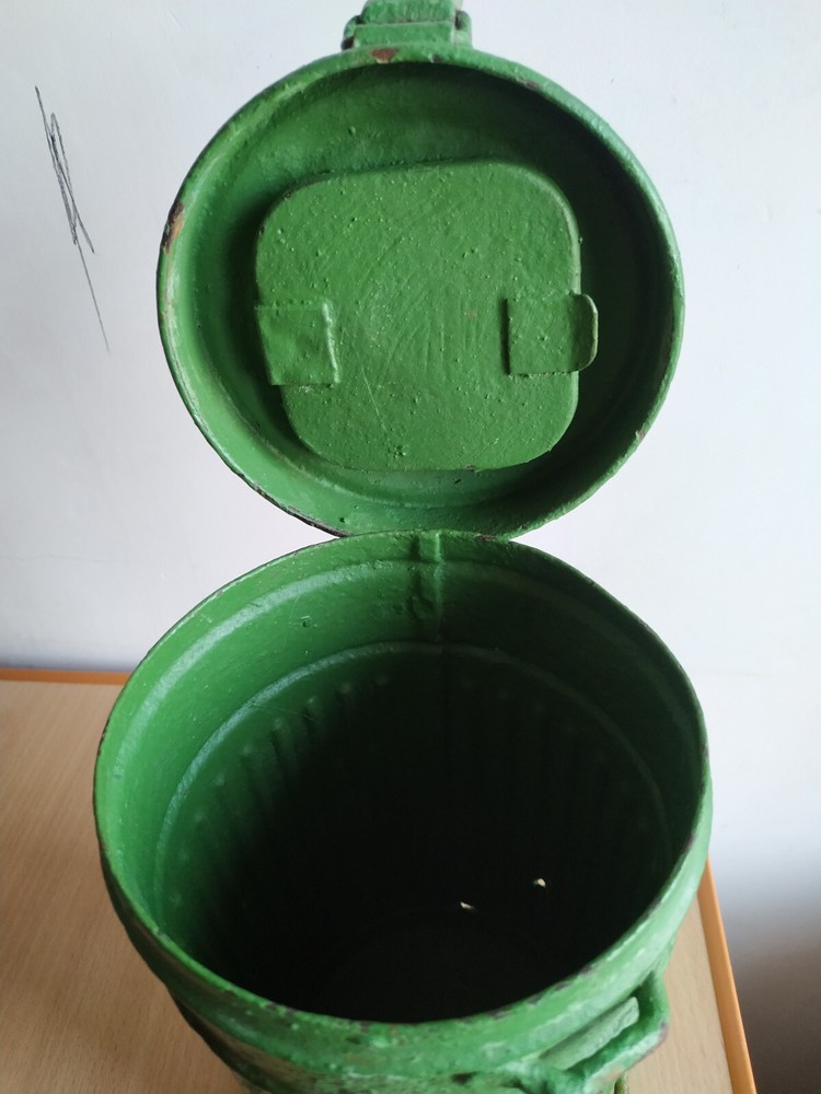 Оригинальный немецкий контейнер противогаз Вермахт танк WW2 газбак