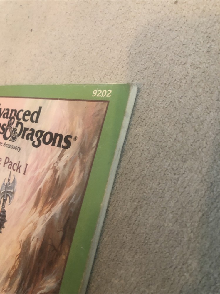 ADVANCED DUNGEON & DRAGONS , 1987 ADVENTURE PACK 1, #9202