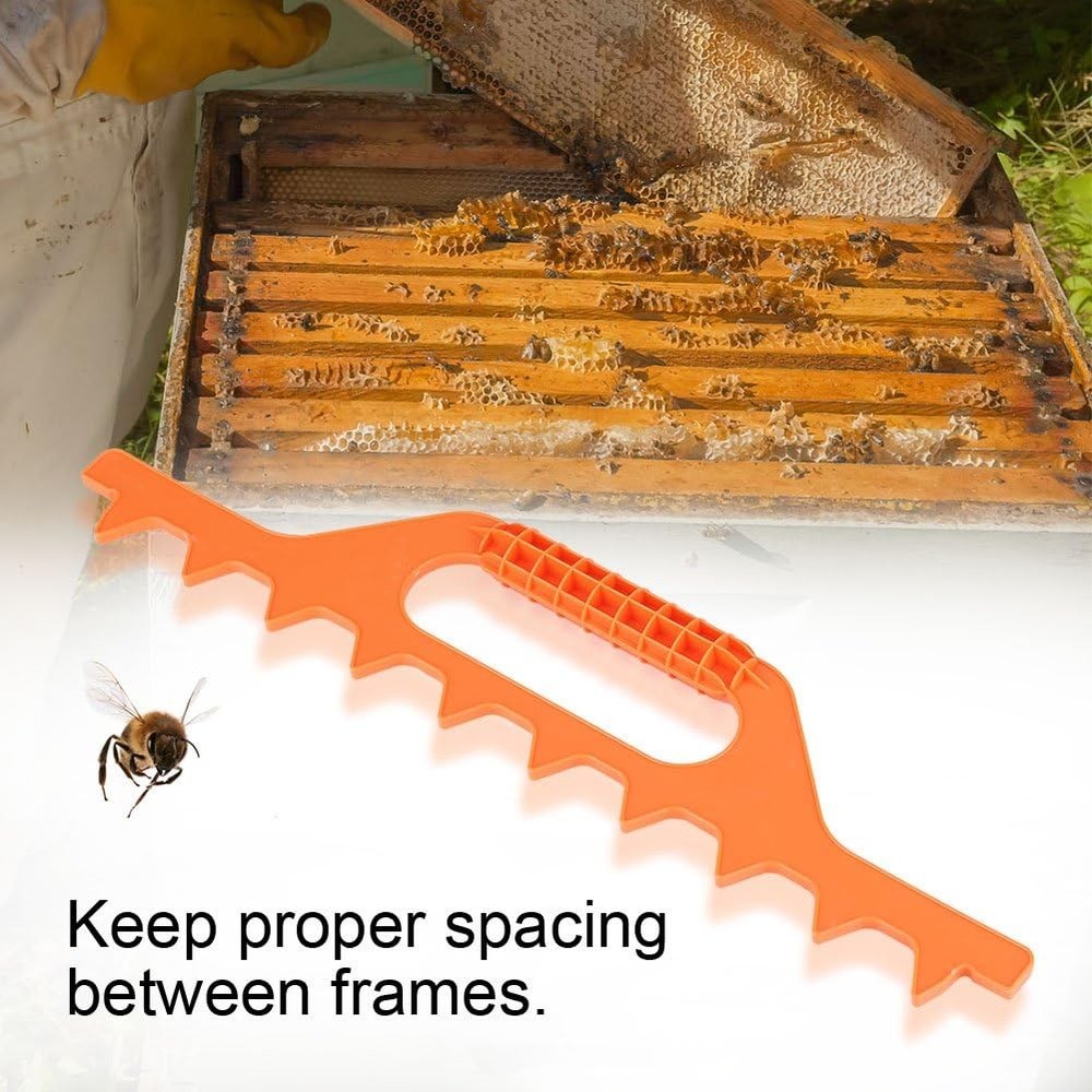 Equipment Plastic Frame Spacer, 1PCS Beehivebee Keeping Tool, Spacing...