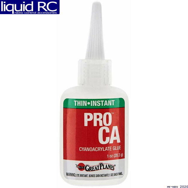 Great Planes MR6002 Pro CA Glue Thin 1 oz