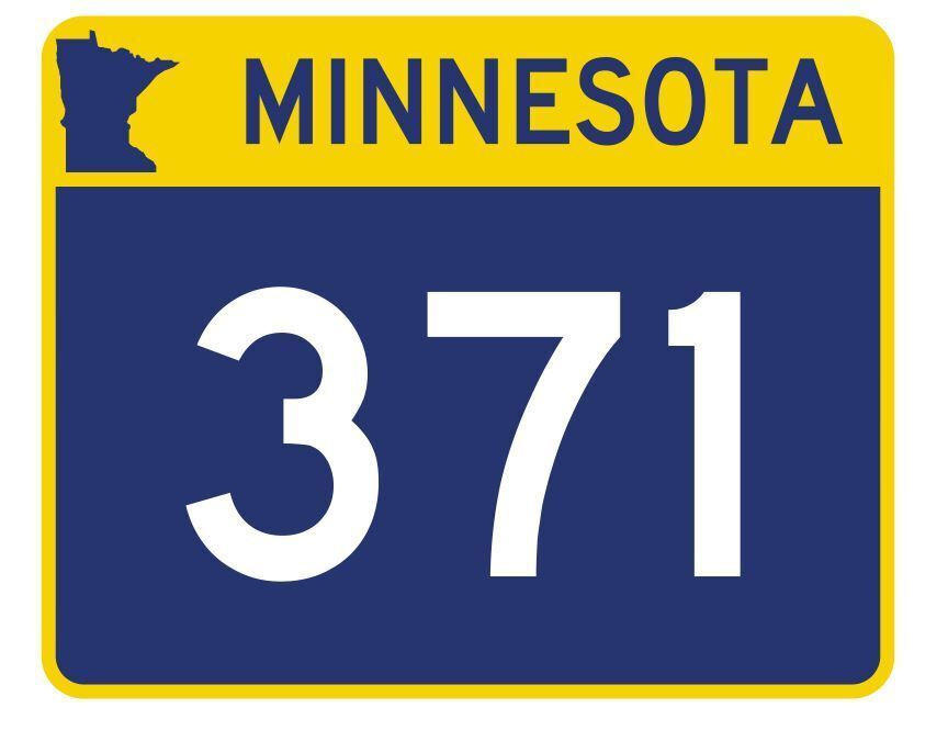 Minnesota State Highway 371 Sticker Decal