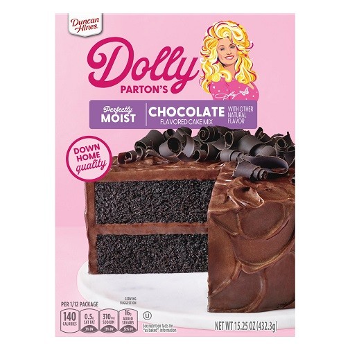 Duncan Hines Dolly Parton's Chocolate Cake Mix 2 Pack