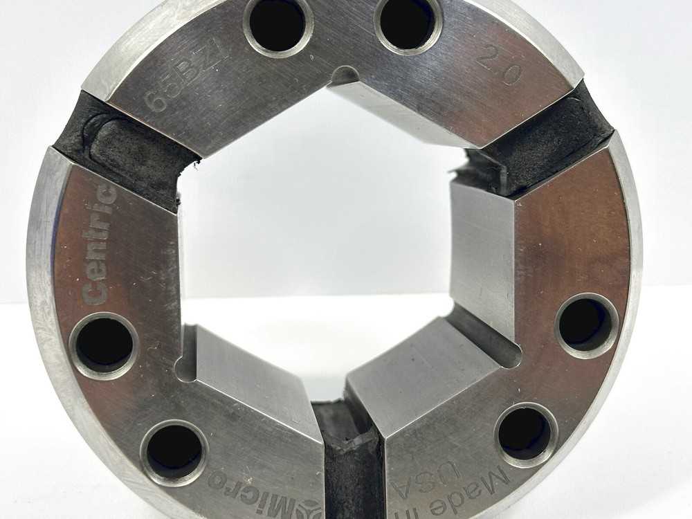 Micro Centric 65BZI 2.0" Dia HEX Standard Quick Change Collet Chuck USED 1pc