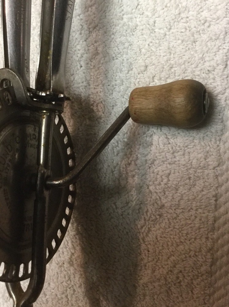 Vintage Edlund Co Egg Beater -Stainless Beaters