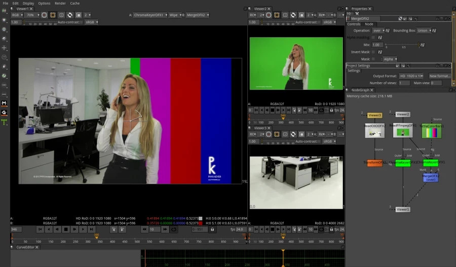 Video Editing Compositing VFX Editor Add After Effects Green Screen Software USB