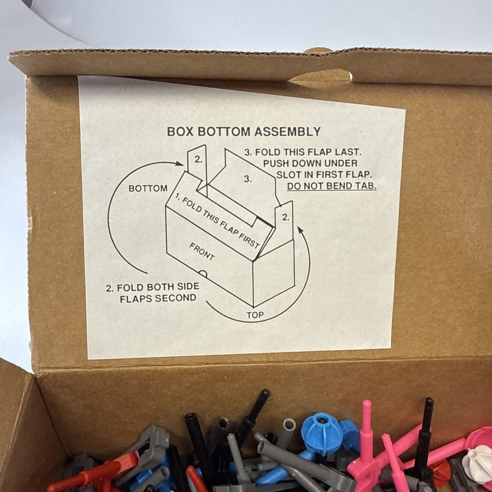 Molecular Visions Flexible Molecular Model Kit Organic/Inorganic Push Pull NEW
