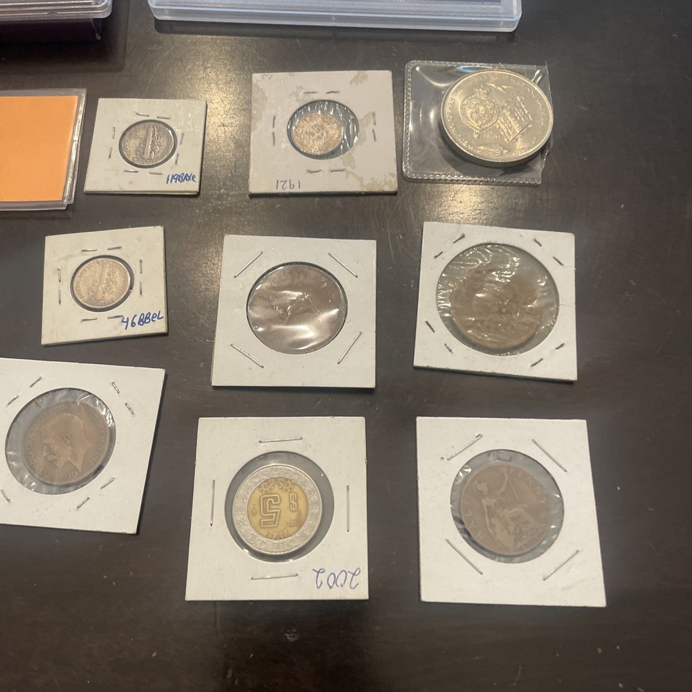 Lot Of Various Coins