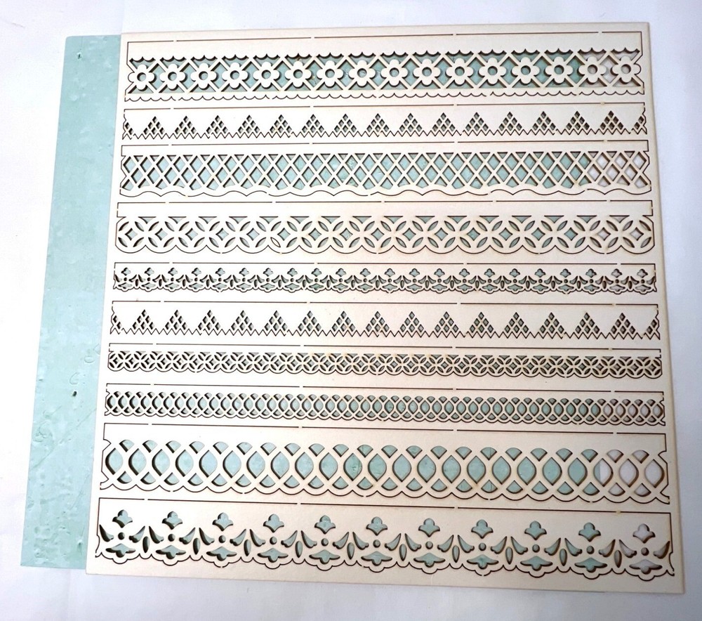 Mintay Chippies Chipboard Decor Elements Borders Set MT-CHIP2-D39