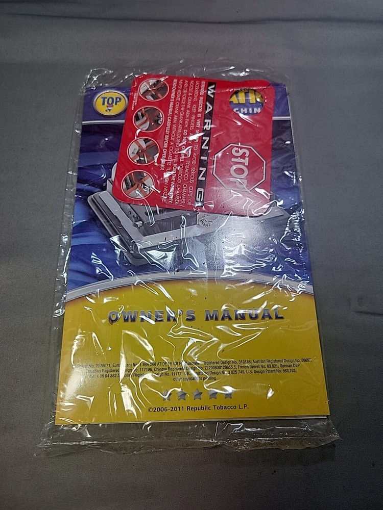 Top Top-O-Matic Manual Cigarette Loading Machine Tested Working