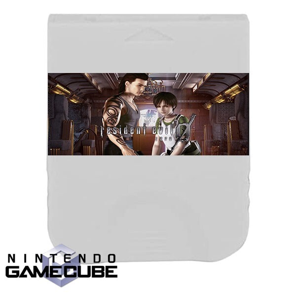 Resident Evil 0 Unlocked GameCube Memory Card 100% Completed Saves