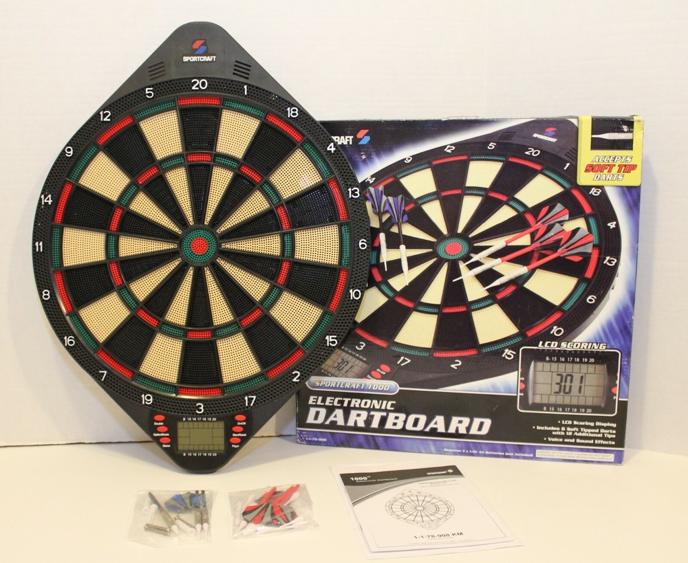 SPORTCRAFT 1000 Electronic Dart Board