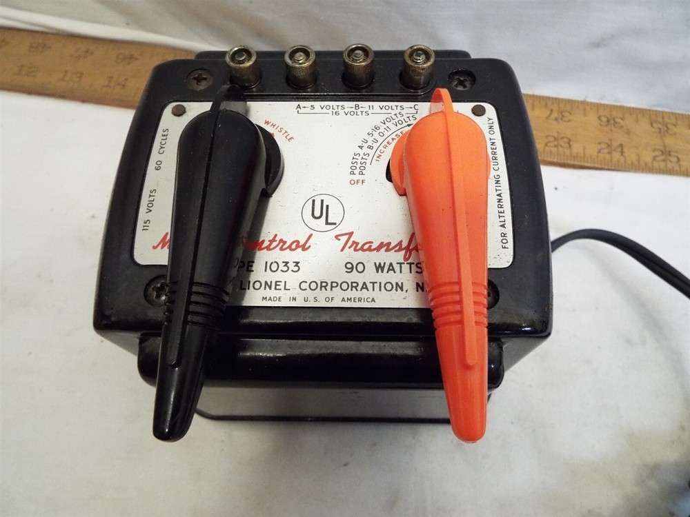 Lionel 1033 Multi-Control Transformer 190 Watts Controller Train Master Power