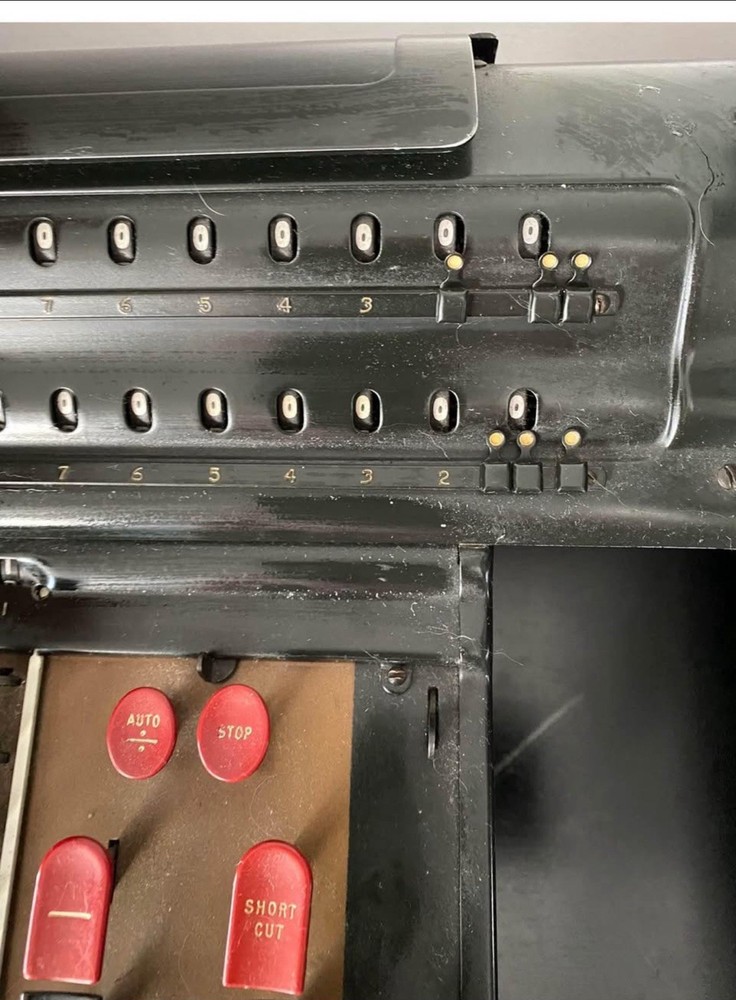 Vintage Marchant Adding Machine