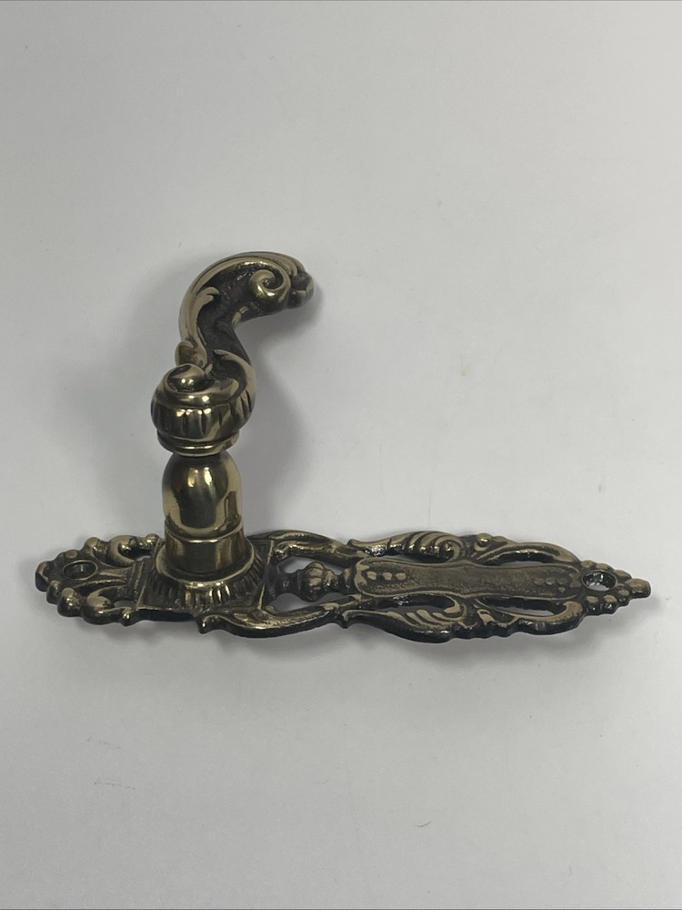 Vintage Brass Door Handle Pull 6 “ Pre Owned