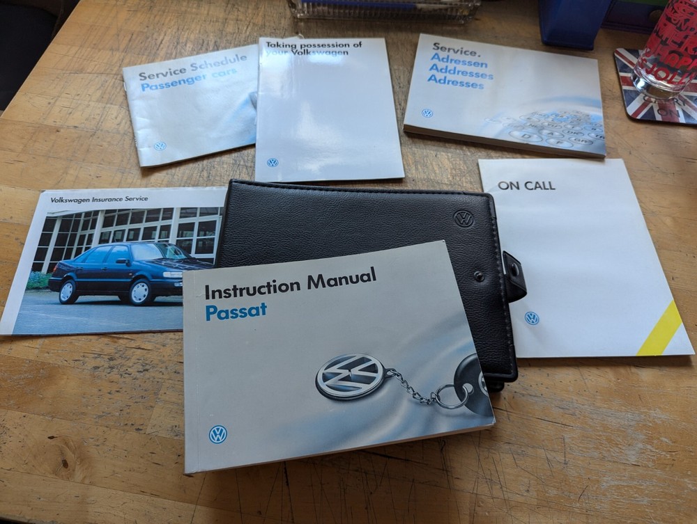 1993/1994 VW Passat Book Pack