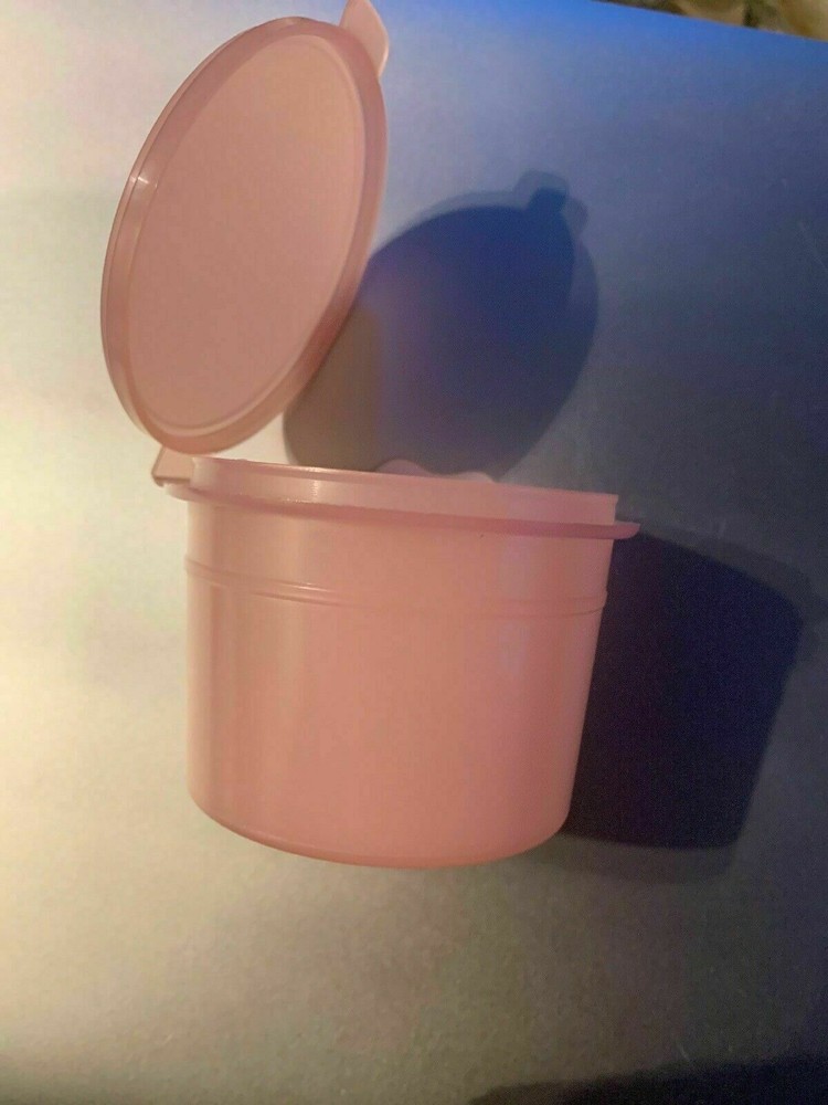2.5" Plastic Storage Container Pink for Beading and Needlework