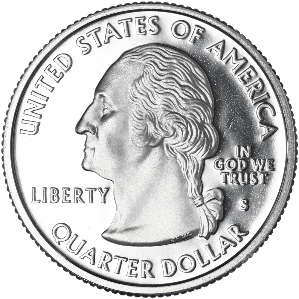 2008 S State Quarter Alaska Gem DCam Proof CN-Clad