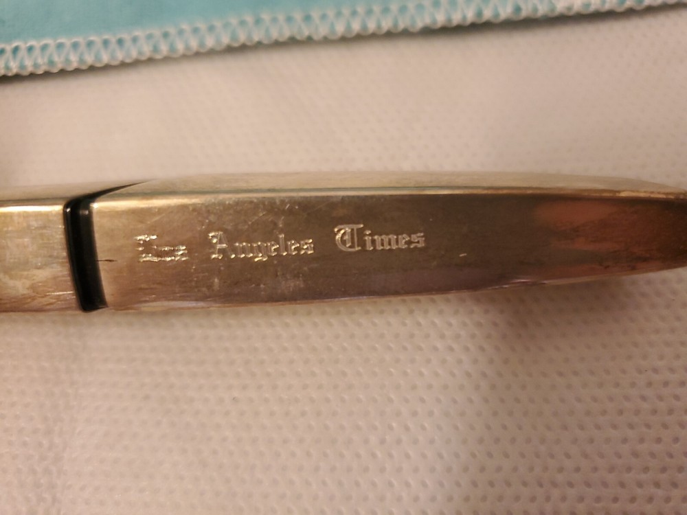 Tiffany & Co. Sterling Silver Newspaper Clipper