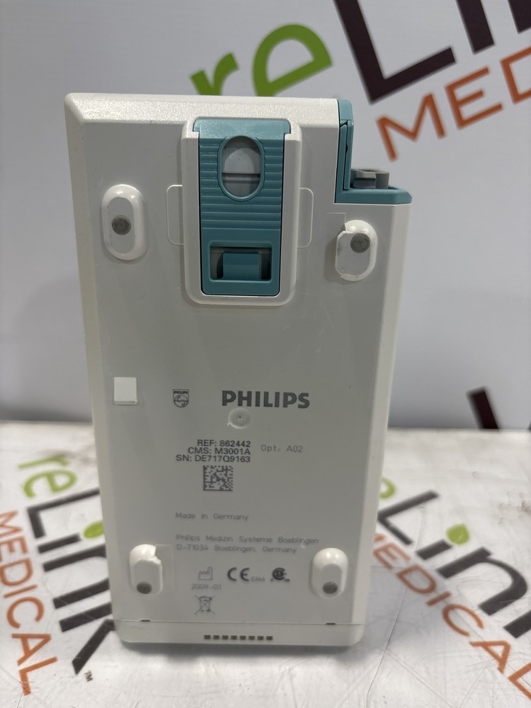 Philips M3001A-A02 OxiMax SpO2, NIBP, ECG MMS Module