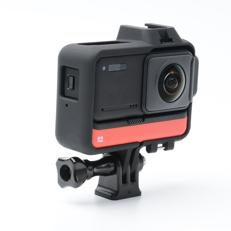 Durable Black Protective Frame Cold Shell Protective Frame For Insta360 one RS W