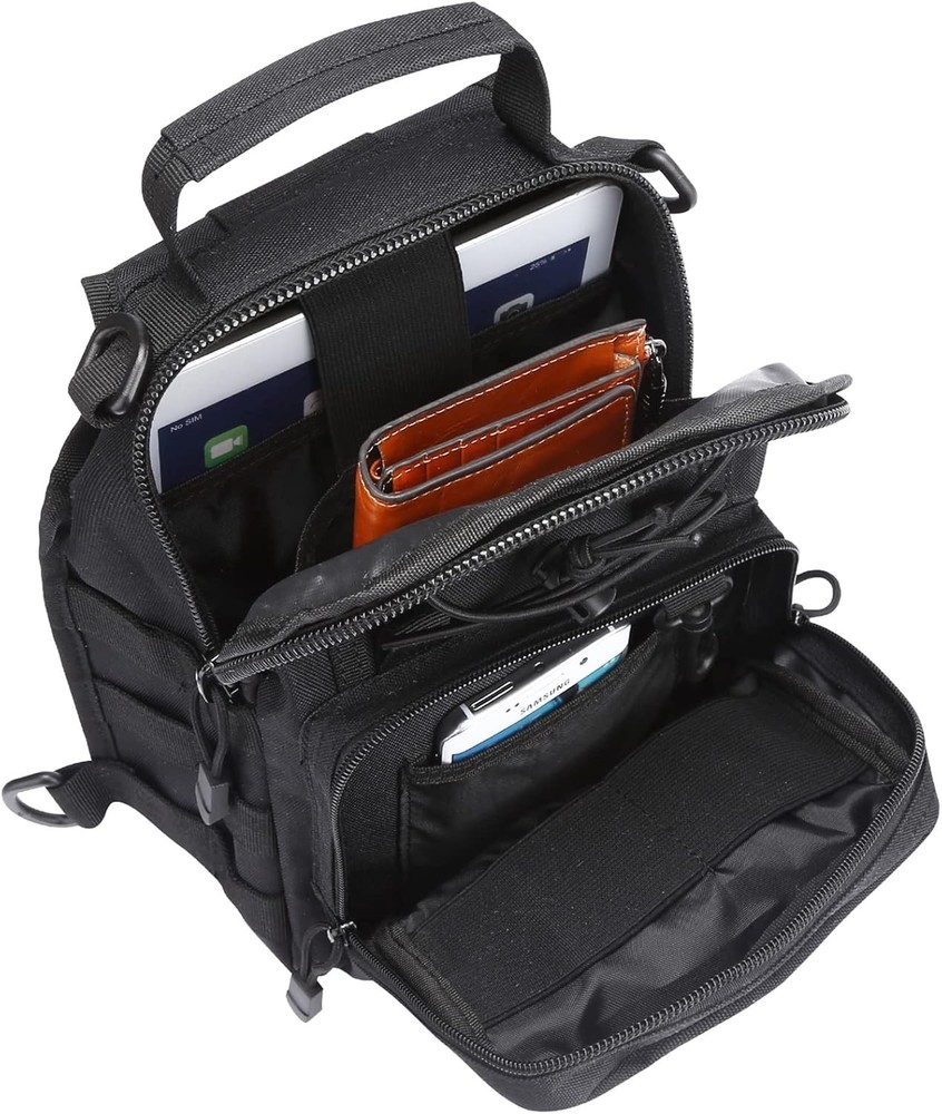 Lightweight Hiking Backpack with Adjustable Straps and Multiple Pockets