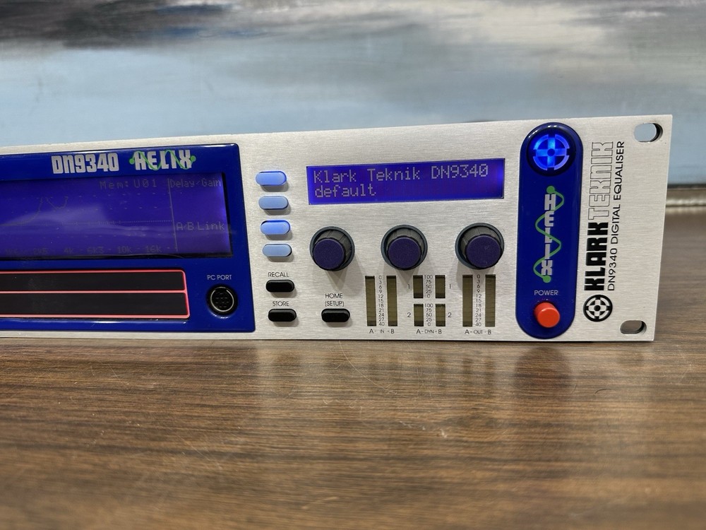 Klark Teknik DN9340 DIGITAL EQUALIZER WORKING GREAT