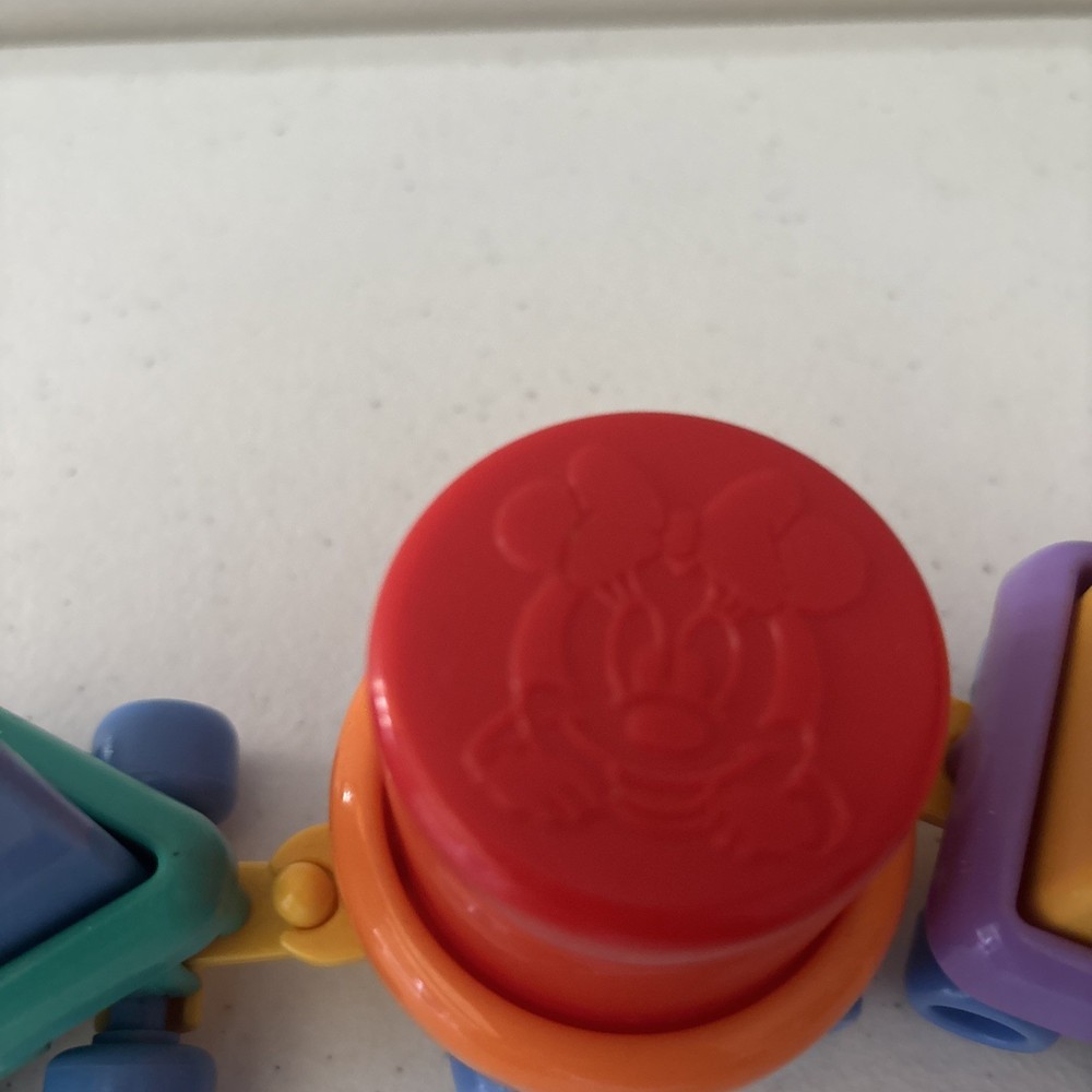 Vintage Disney Mickey Mouse Figure Train