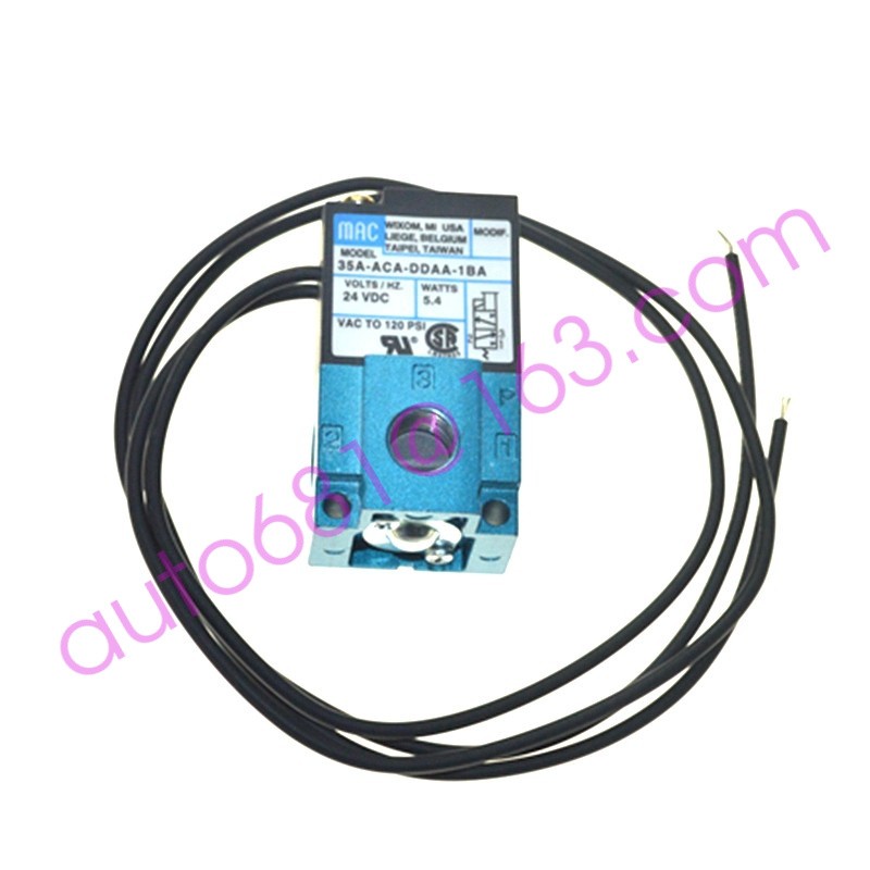 MAC Single Solenoid Valve 35A-AAA-DDAA-1BA DC24V 5.4W For Marking Machine