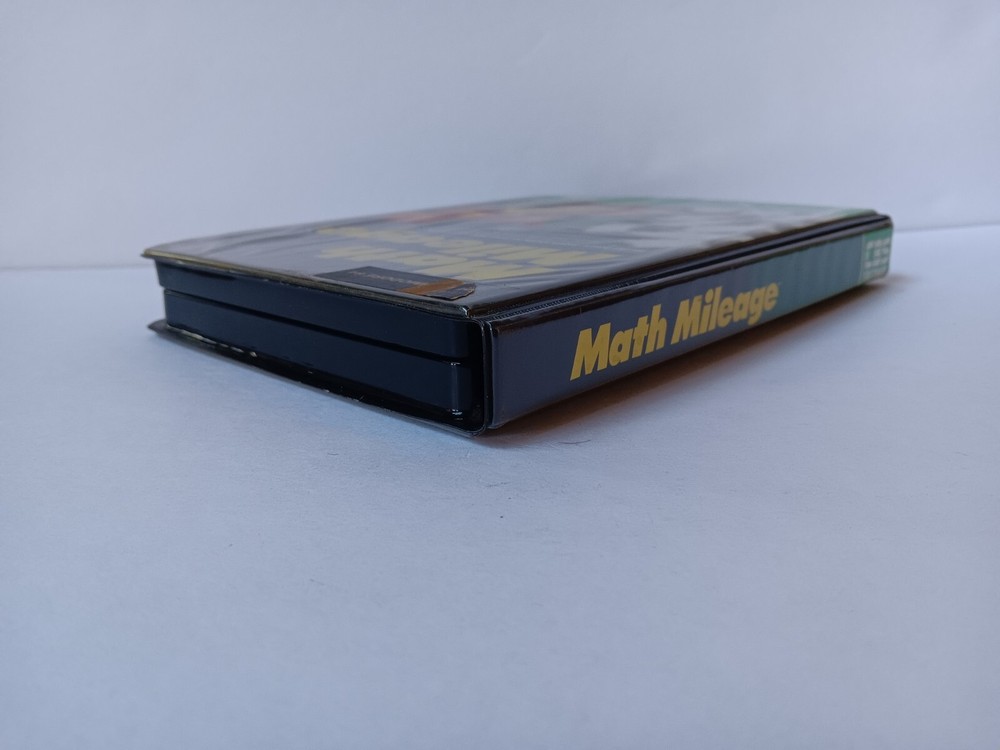 Commodore 64 Math Mileage Computer Game Tested/Works CBS Software