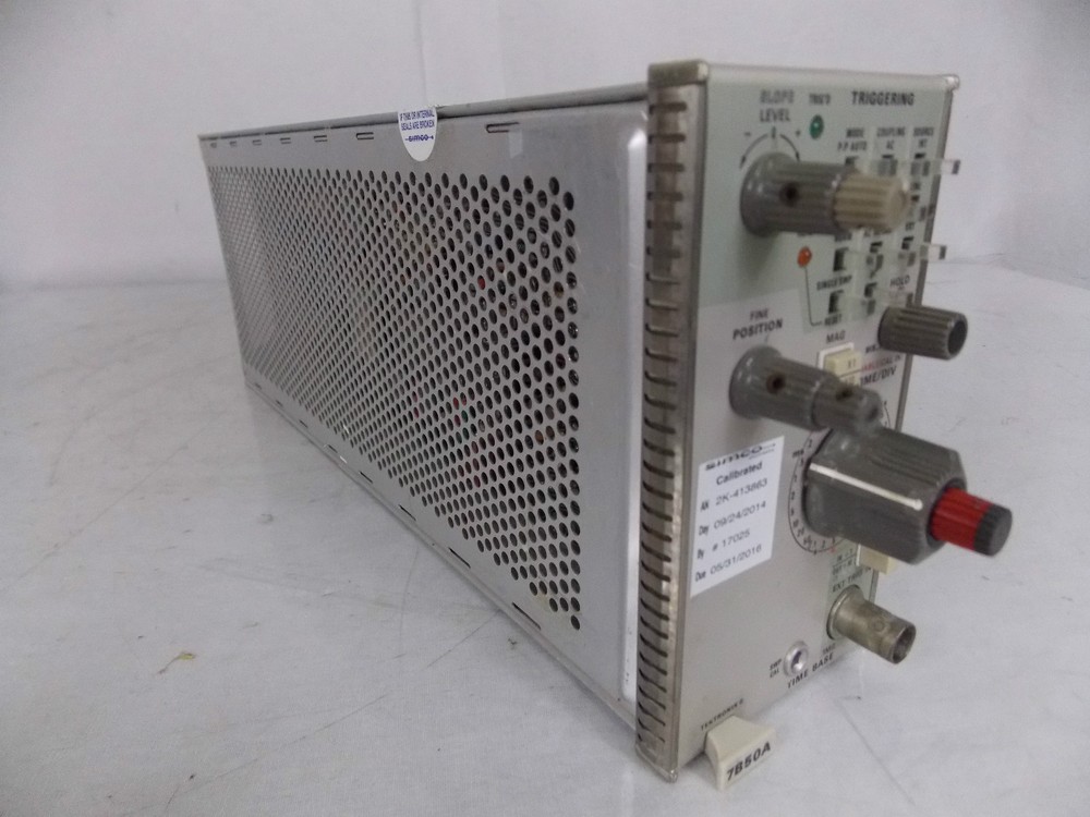 TEKTRONIX TIME BASE PLUG IN MODEL 7B50A