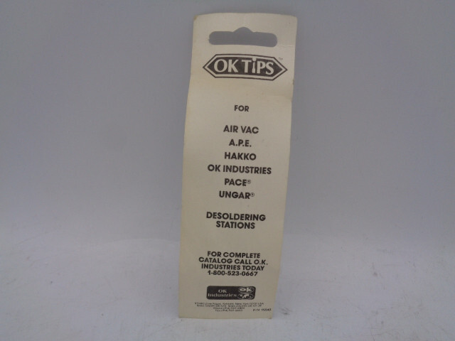 OK Industries SAT-4-027 Desoldering Nozzle