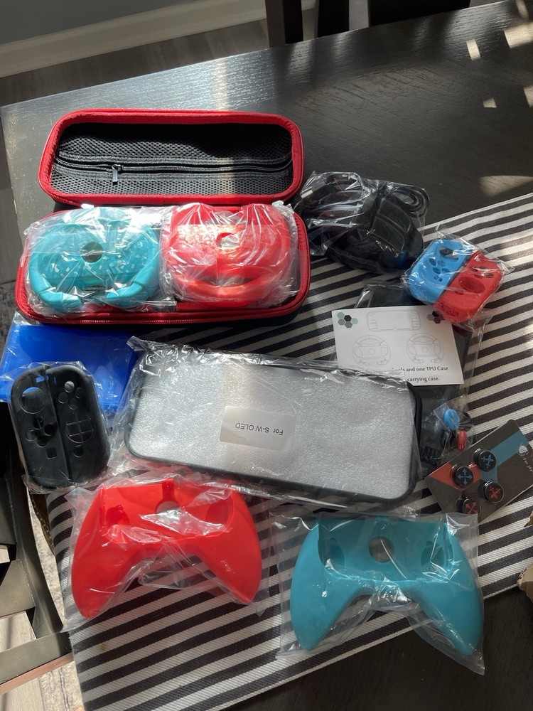 Nintendo Switch Assorted Lot of Accessories Bundle