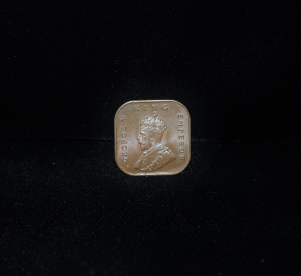1932 Straits Settlements 1/2C KM 37 #CR10021