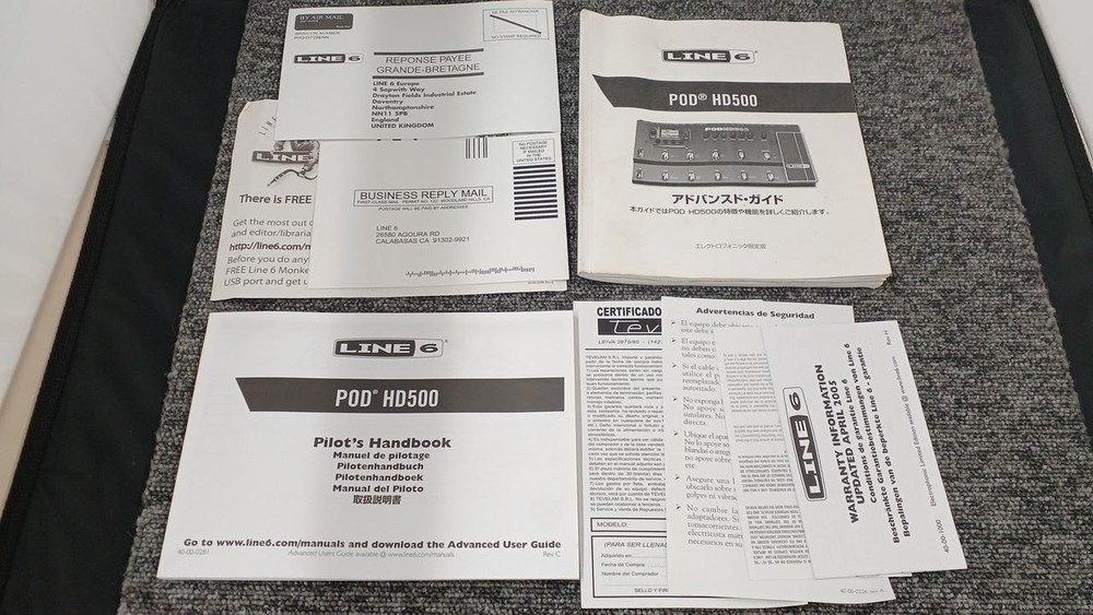 Line6 Pod Hd500 Multi-Effector