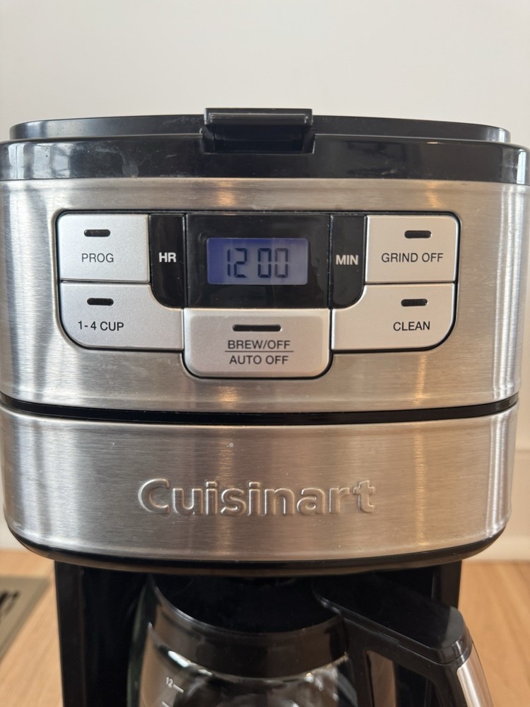 Cuisinart Automatic Grind & Brew 12-Cup Coffee Maker with Blade Grinder