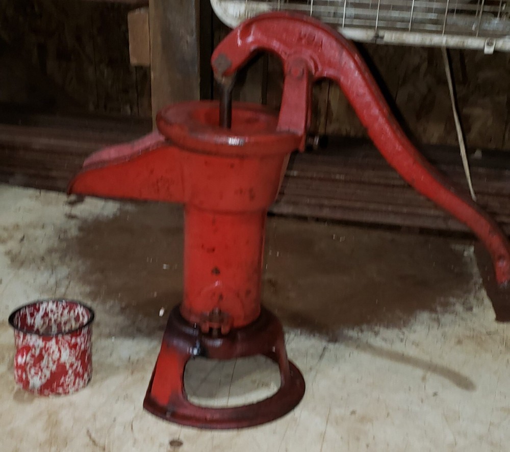 Original Pump Antique Farm Well Pump.