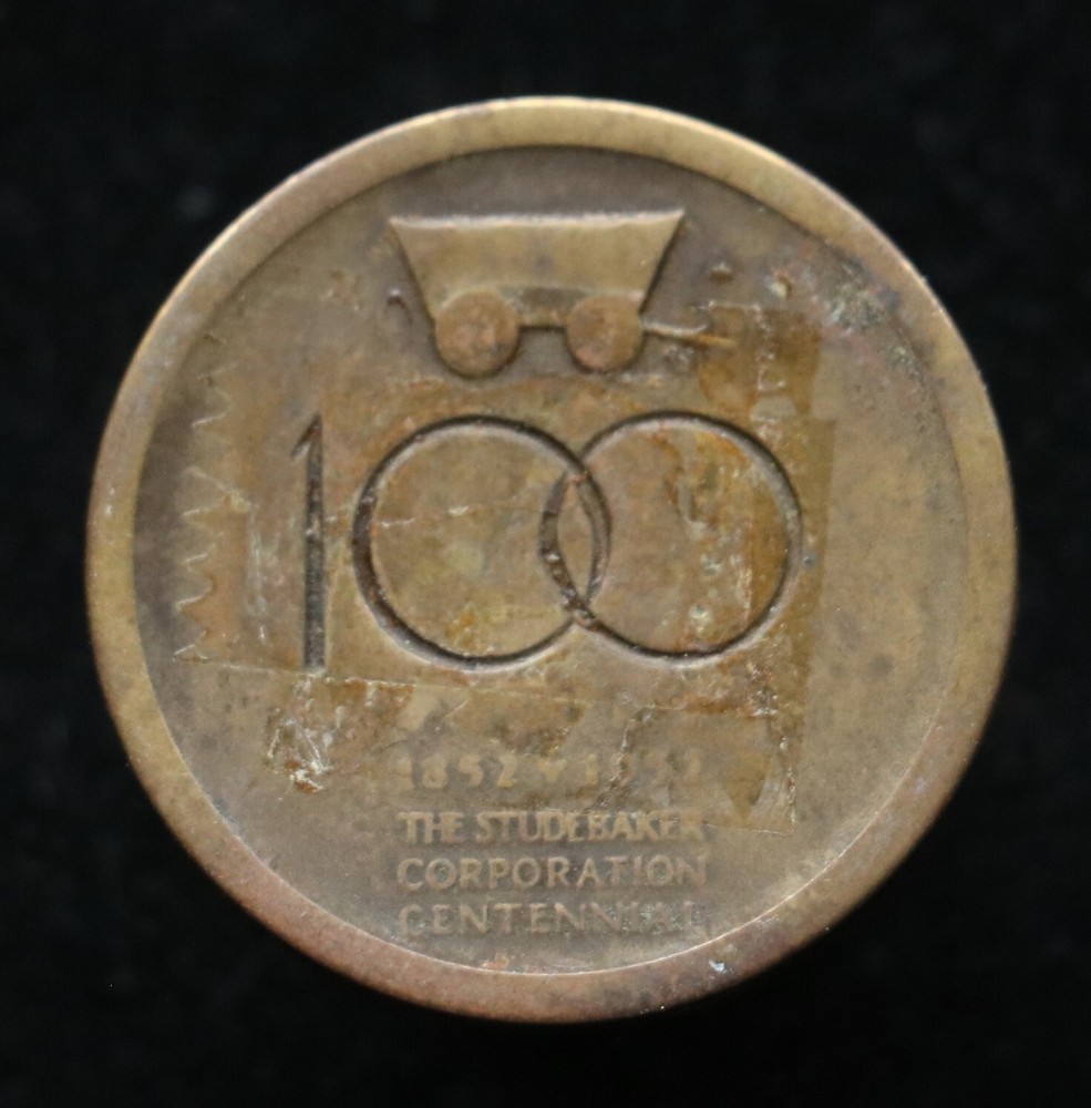 Token: Studebaker 100 Years Centennial - Rare!