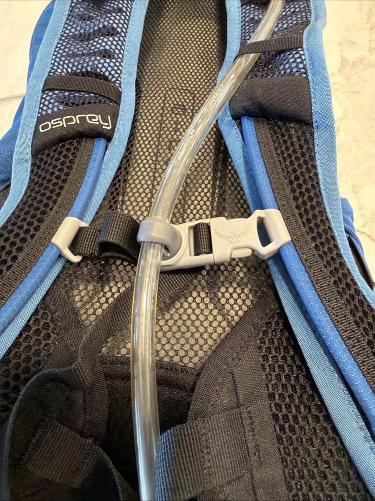 OSPREY Syncro 10 Blue Hydration Backpack ~ S/M (41-48 cm) ~ Complete ~EUC~